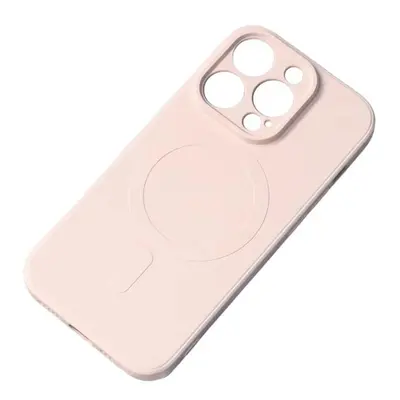 Silikonové pouzdro LUX MagSafe na iPhone 15 PRO MAX 6.7" Pink