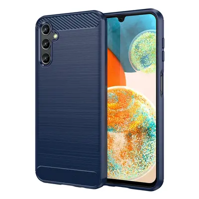 Carbon silikonové pouzdro na Samsung Galaxy A14 5G Blue