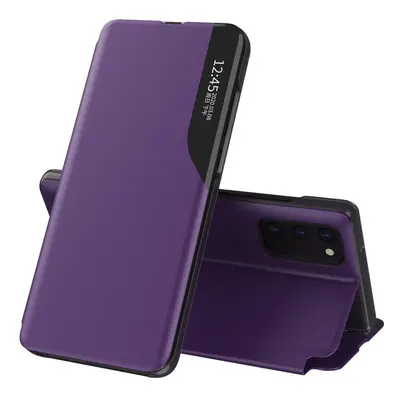 Knížkové pouzdro s imitací kůže na Samsung Galaxy A72 / A 72 5G purple