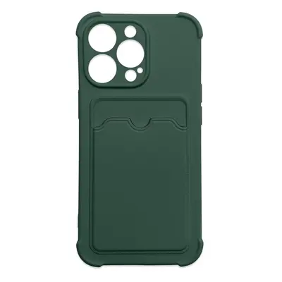 Silikonové pouzdro AirBag s kapsou na iPhone 13 Mini 5.4" green