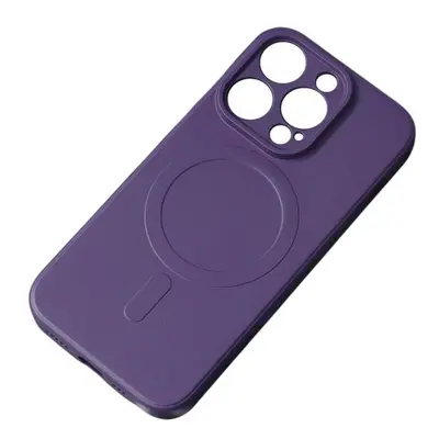 Silikonové pouzdro LUX MagSafe na iPhone 15 PRO MAX 6.7" Violet