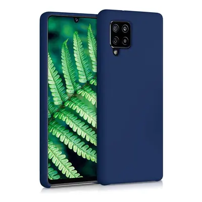 Silikonové pouzdro LUX na Samsung Galaxy A42 5G blue