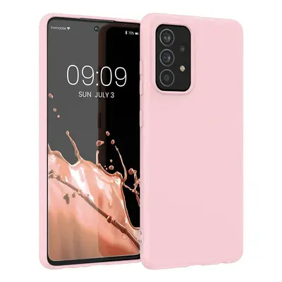 Silikonové pouzdro LUX na Samsung Galaxy A22 4G pink