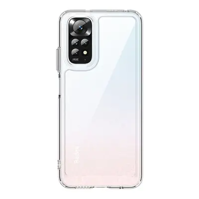 Silikonové pouzdro Space s barevným rámem na Xiaomi Redmi Note 12 5G/POCO X5 5G Transparent