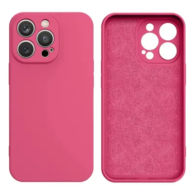 Silikonové pouzdro LUX na iPhone 14 PLUS 6.7" Fuchsia