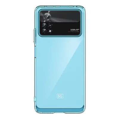 Silikonové pouzdro Space s barevným rámem na Xiaomi POCO X4 PRO 5G / Note 11 Pro Blue