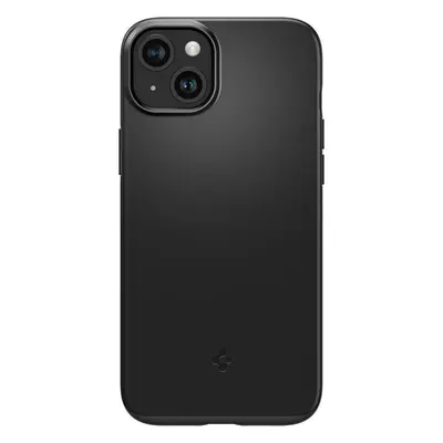 Spigen Thin Fit silikonové pouzdro na iPhone 15 6.1" Black