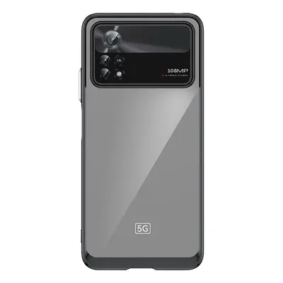 Silikonové pouzdro Space s barevným rámem na Xiaomi POCO X4 PRO 5G / Note 11 Pro Black