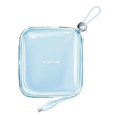 Joyroom JR-L005 powerbanka 10000mAh se zabudovaným kabelem Lightning Modrá