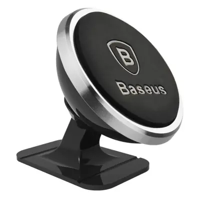 Baseus magnetický držák telefonu 360° na palubní desku (Overseas Edition) Stříbrný