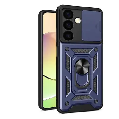 Panceřový obal na Samsung Galaxy A05s Modrý s kroužkem Hybrid Armor Camshield