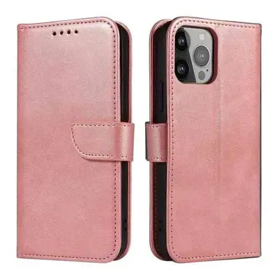 Elegantní knížkový obal na Samsung Galaxy A55 5G Magnet Case Pink