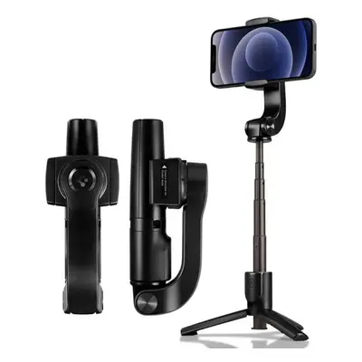 Bezdrátová Gimbal Bluetooth selfie tyč Spigen S610W Černá