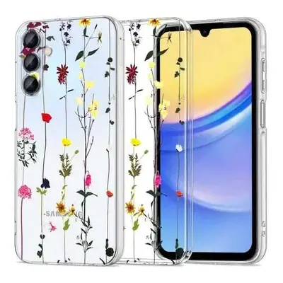 Silikonový obal na Samsung Galaxy A15 Tech-Protect FlexAir+ Garden Floral