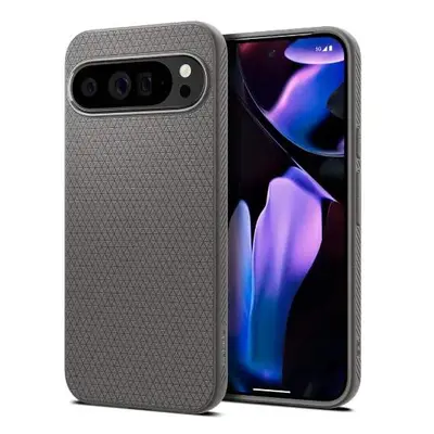 Silikonový obal na Google Pixel 9 PRO XL Spigen Liquid Air Mramorově šedý