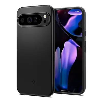 Silikonový kryt na Google Pixel 9 PRO XL Spigen Thin Fit Černý