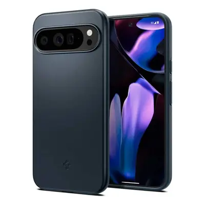 Silikonový kryt na Google Pixel 9 PRO XL Spigen Thin Fit Kovová břidlice