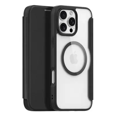 Knížkový kryt na iPhone 16 PRO MAX 6.9" DUX DUCIS Skin X Pro MagSafe Černý