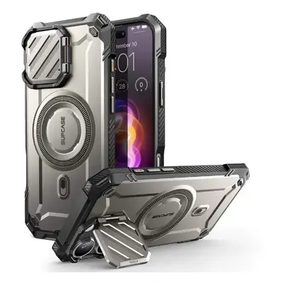 Pancéřový obal na iPhone 16 PRO MAX 6.9" Supcase UB XT Mag MagSafe Šedý