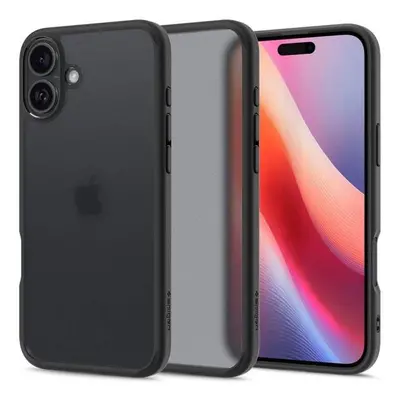 Kryt na iPhone 16 6.1" Spigen Ultra Hybrid Černý matný