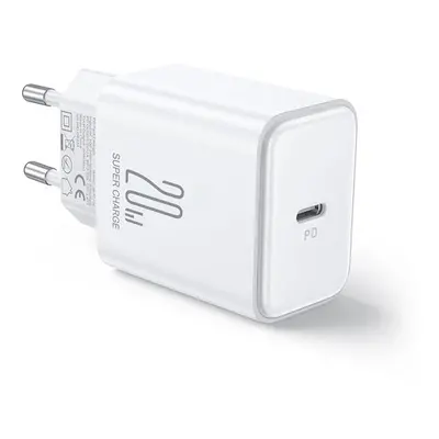 Rychlonabíječka USB-C 20W PD Joyroom JR-TCF06 Bílá