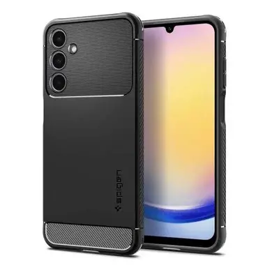 Silikonový obal na Samsung Galaxy A25 5G Spigen Rugged Armor Matte Black