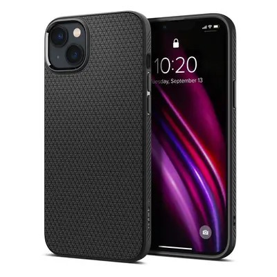 Spigen Liquid Air silikonové pouzdro na iPhone 14 6.1" Matte black