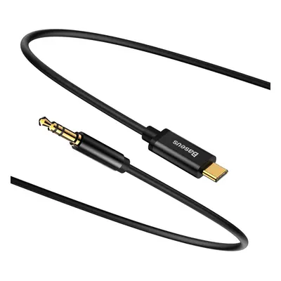 Baseus CAM01-01 Yiven USB-C / 3.5 mm Jack audio kabel 1,2m Black