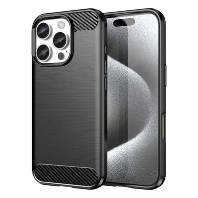 Silikonový obal na iPhone 16 PRO 6.3" Carbon Černý