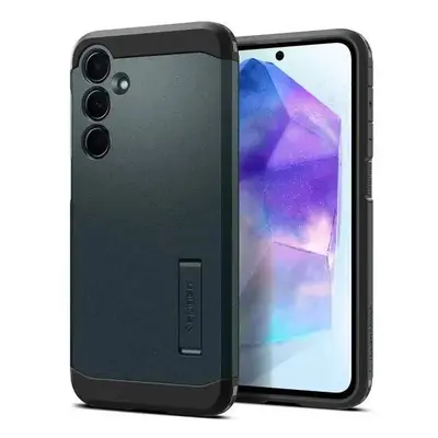 Pancéřový kryt na Samsung Galaxy A55 5G Spigen Tough Armor Abyss Green