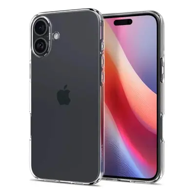 Silikonový kryt na iPhone 16 PLUS 6.7" Spigen Liquid Crystal Čirý