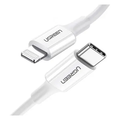 UGREEN USB-C kable / Lightning kabel 1m White