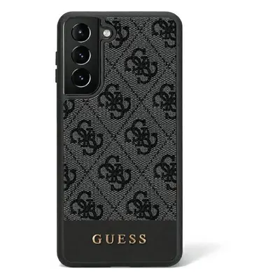 Guess GUHCS23MG4GLGR hard silikonové pouzdro Samsung Galaxy S23 PLUS 5G black 4G Stripe Collecti