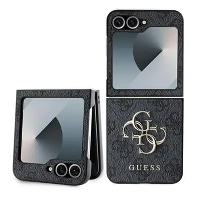 Guess hard kryt na Samsung Galaxy Z Flip 6 Šedý 4G Big Metal Logo