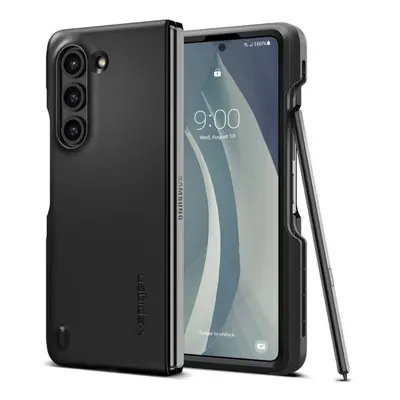 Spigen Thin Fit Pen silikonové pouzdro na Samsung Galaxy Z Fold 5 Black