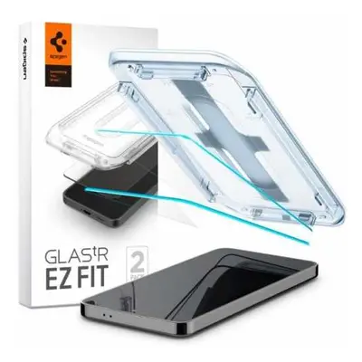 Celoplošné tvrzené sklo Samsung Galaxy S24 PLUS Clear Spigen GLAS.TR "EZ FIT" 2 KUSY