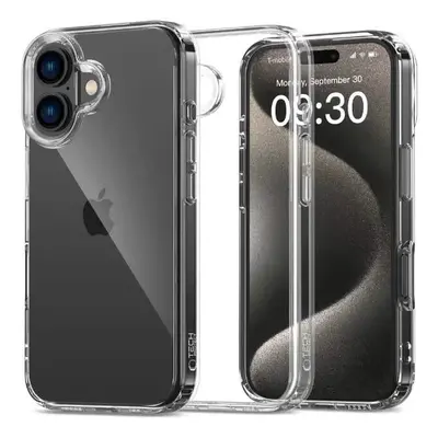 Pancéřový obal na iPhone 16 6.1" Tech-Protect FlexAir Hybrid Čirý