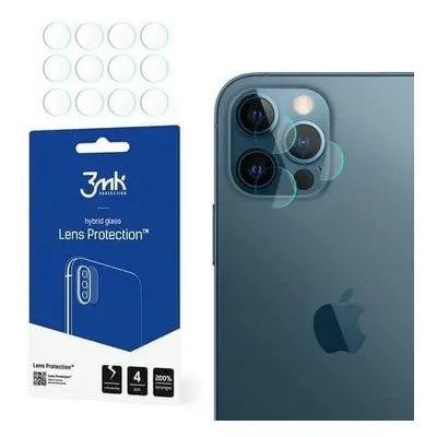 3MK ochranné tvrzené sklo 7H na čočku fotoaparátu iPhone 12 Pro 6.1" 4 kusy