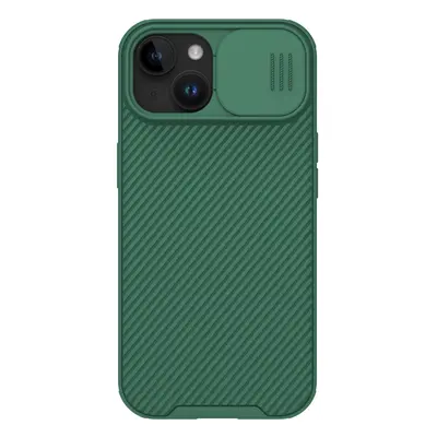 Nillkin CamShield Pro Magnetic silikonové pouzdro na iPhone 15 6.1" Green