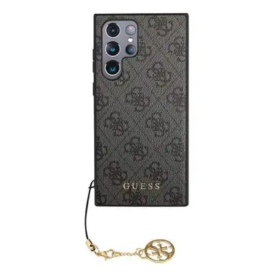 Guess hard silikonový kryt Samsung Galaxy S24 ULTRA black 4G Charms Collection