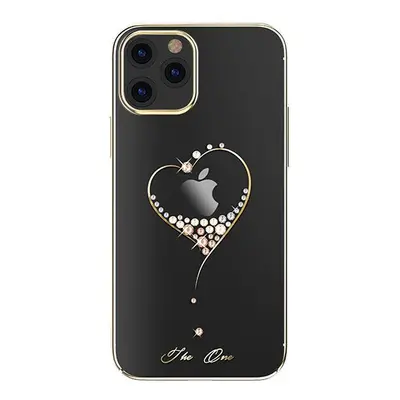 Kingxbar Wish Series silikonové pouzdro s original Swarovski crystals na iPhone 12 Pro MAX 6,7" 