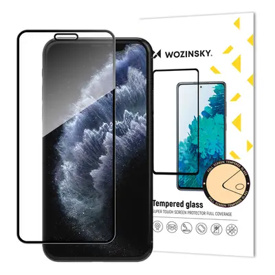 Wozinsky celoplošné temperované tvrzené sklo iPhone XS / X / 11 Pro black