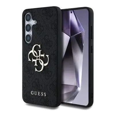 Guess hard obal Samsung Galaxy S25 5G 4G Big Metal Logo Šedý