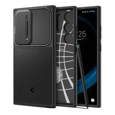 Hybridní kryt na Samsung Galaxy S24 ULTRA Spigen Optik Armor Black