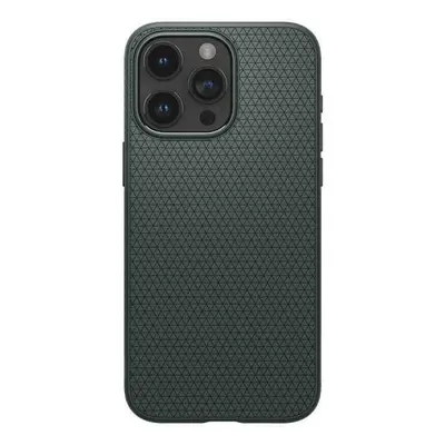 Spigen Liquid Air silikonové pouzdro na iPhone 15 PRO 6.1" Abyss Green