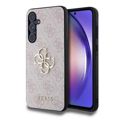 Guess hard kryt na Samsung Galaxy A55 5G Růžový 4G Big Metal Logo