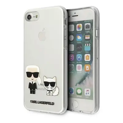 Karl Lagerfeld KLHCI8CKTR hard silikonové pouzdro iPhone SE 2022/SE 2020/8/7 Transparent Karl & 