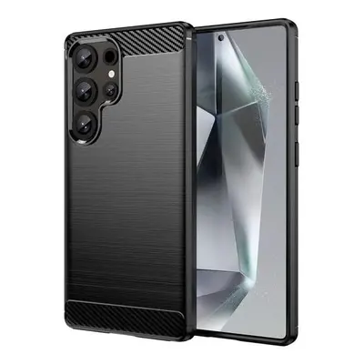 Silikonový obal na Samsung Galaxy S25 ULTRA Carbon Černý