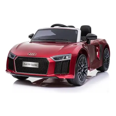 Elektrické autíčko Baby Mix Audi R8 Spyder MAXI lakované červené