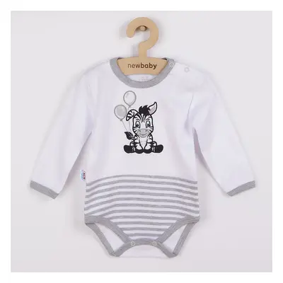 Kojenecké bavlněné body New Baby Zebra exclusive